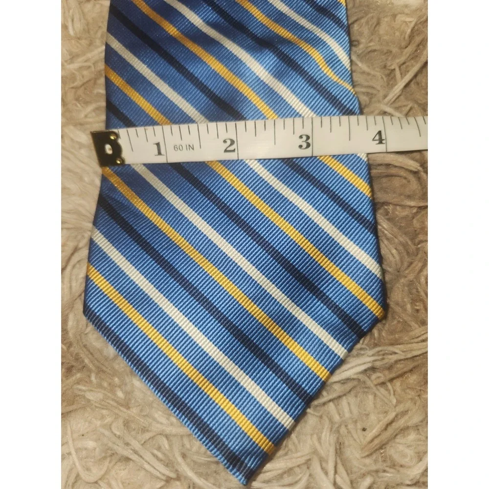 Rooster‎ 100% Silk Tie Blend Multicolor Diagonal Stripes